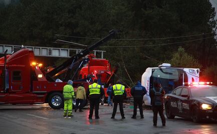 Tras accidente en la México-Toluca, dan de alta a 9 personas