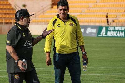 Dorados, molestos por poca seguridad para Maradona