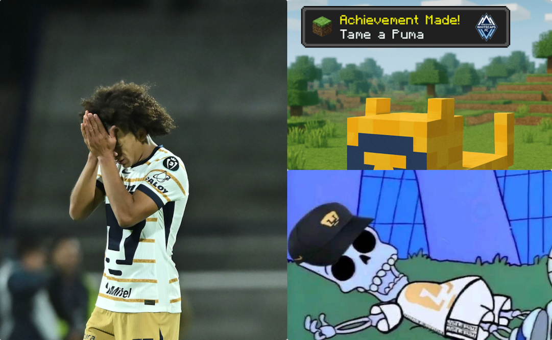 Pumas queda fuera de la Concacaf Champions Cup, pero se lleva los mejores MEMES - Fotos: Imago7/Especial