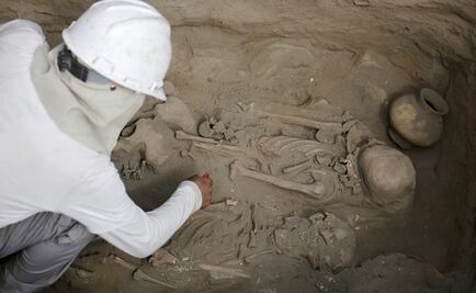 Destruyen tramo arqueológico donde hallaron sacrificio de niños en Perú