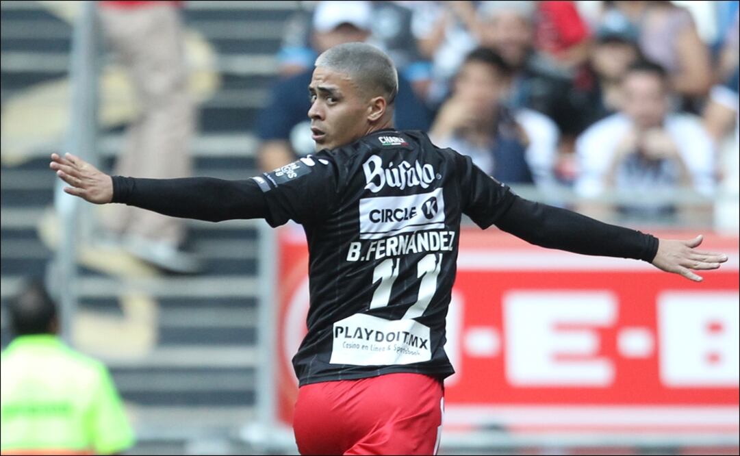 Braian Fernández dejará al Necaxa. Foto: Imago 7