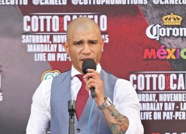 Cotto es más comprometido que Álvarez: Roach