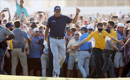 Mickelson, en plan grande