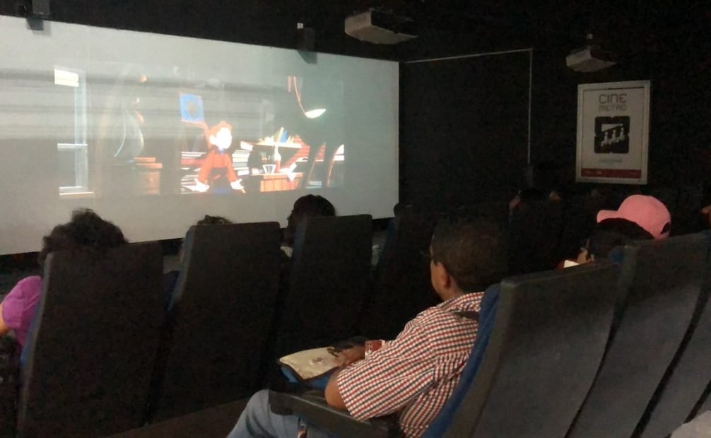 Cine del Metro ofrece funciones gratuitas en estación Zapata; habrá cuatro películas durante agosto.
Foto: Especial.