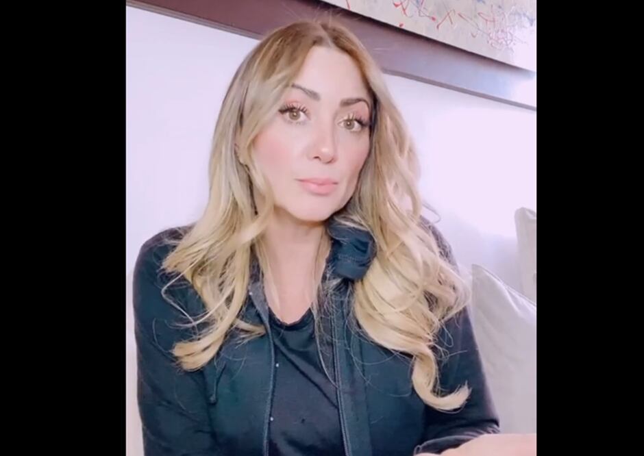 Andrea Legarreta. Foto; Captura Instagram