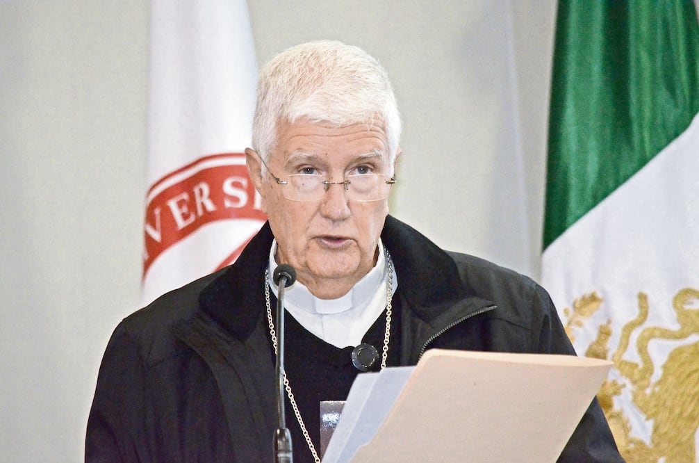 Heriberto Cavazos, obispo de la Arquidiócesis de Monterrey, dijo que se necesita n candados en la Iglesia para que posibles agresores no se hagan sacerdotes. (EMILIO VÁSQUEZ. EL UNIVERSAL)