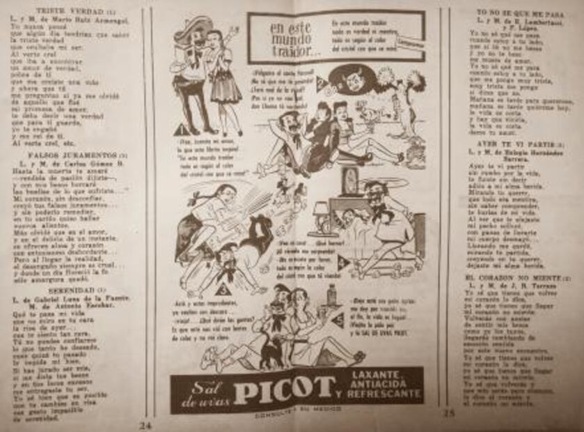 ​¿Te acuerdas del Cancionero Picot?