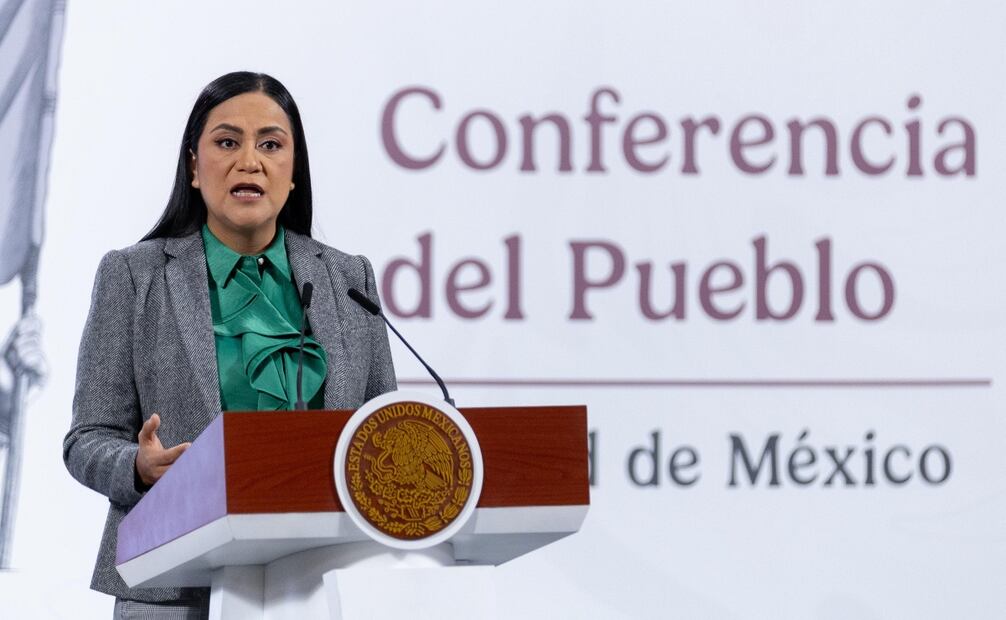 Ariadna Montiel Reyes, titular de la Secretaría de Bienestar, destacó el arranque y el avance en su cuarta etapa del programa Salud Casa por Casa, con 8.7 millones de visitas a personas adultas mayores y personas con discapacidad. Foto: Hugo Salvador / EL UNIVERSAL