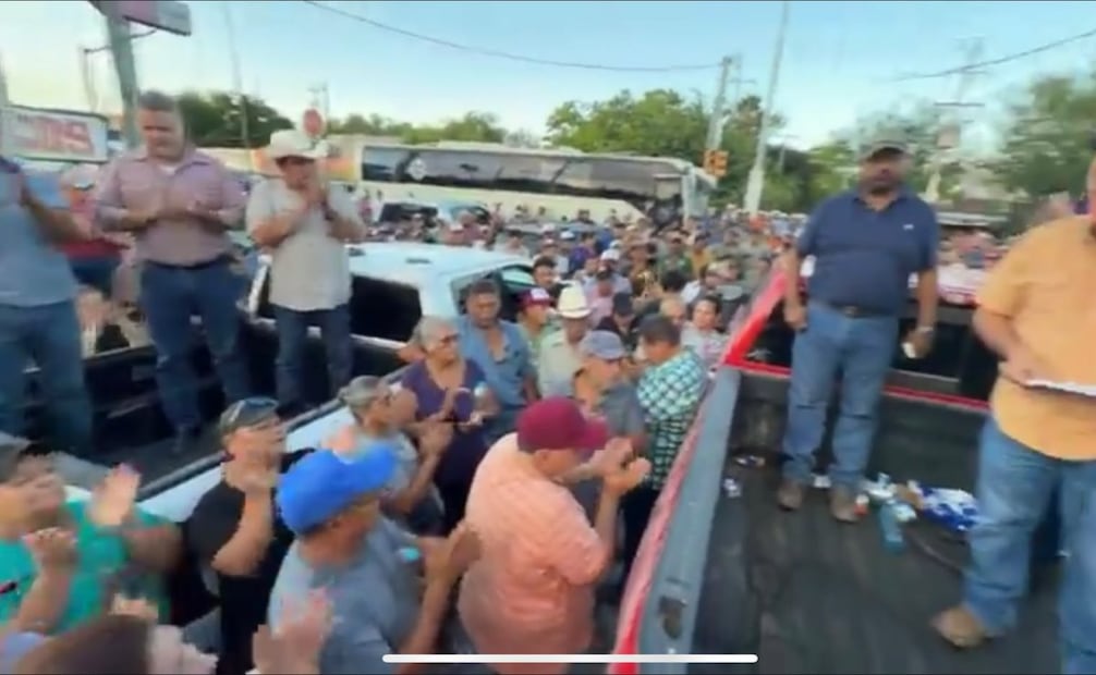 Alcaldes protestan en Tamaulipas por detención del fundador de la Columna Pedro J. Méndez; buscarán dialogar con Sheinbaum.
Foto: Especial.