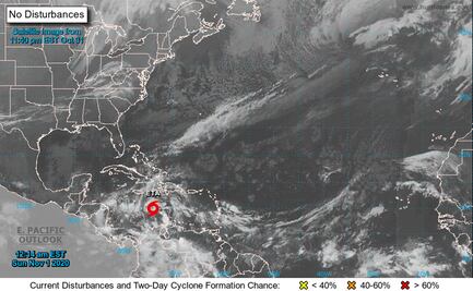 Se forma tormenta tropical “Eta” en el Caribe; prevén que sea huracán el lunes