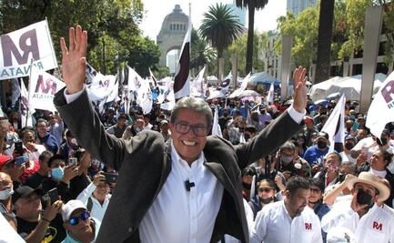 "No nos vamor a rajar, no fui un aspirante normal", dice Monreal a seguidores; reitera que no se confrontará con AMLO