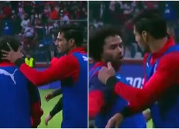 VIDEO: Pollo Briseño y Chino Huerta casi llegan a los golpes tras el empate con Toluca