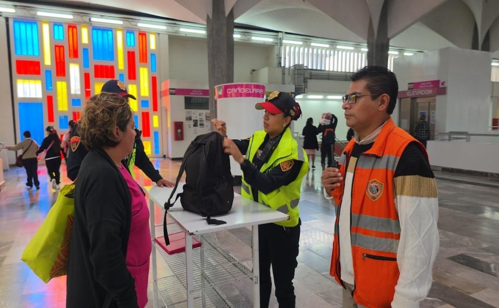 Metro CDMX activa Operativo Cero Pirotecnia; refuerzan seguridad en las 12 líneas. Foto: Especial