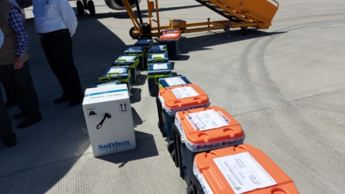 Llega a Sinaloa segundo lote con más de 20 mil vacunas contra Covid