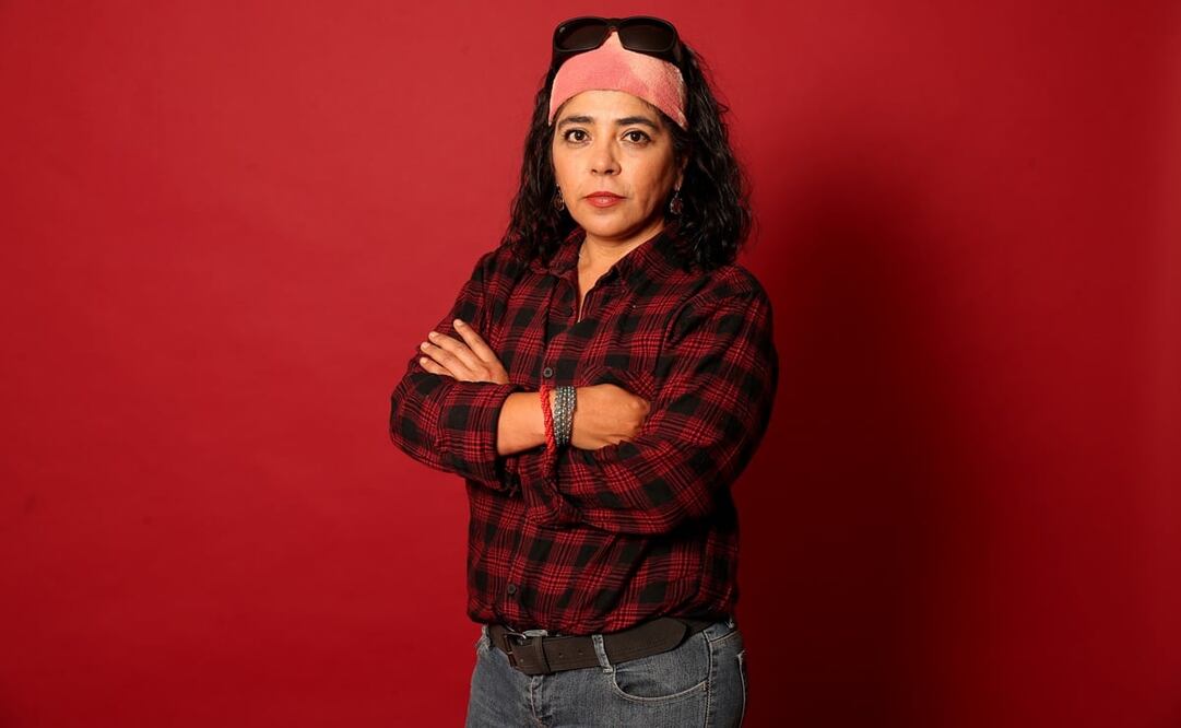 Frida Guerrera, activista y comunicadora, que abarca temas sobre feminicidios, desapariciones y violencia de género / Foto: Valente Rosas