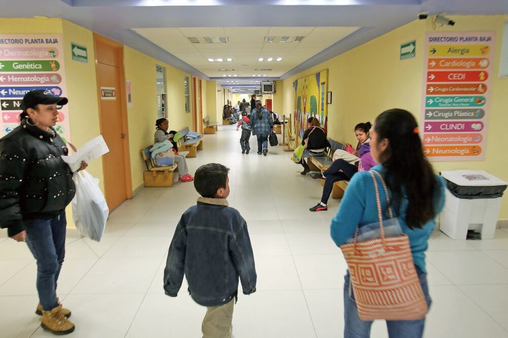 El Hospital Infantil de México Federico Gómez cuenta con 47 especialidades pediátricas y atiende a niños pobres (JUAN CARLOS REYES. EL UNIVERSAL)