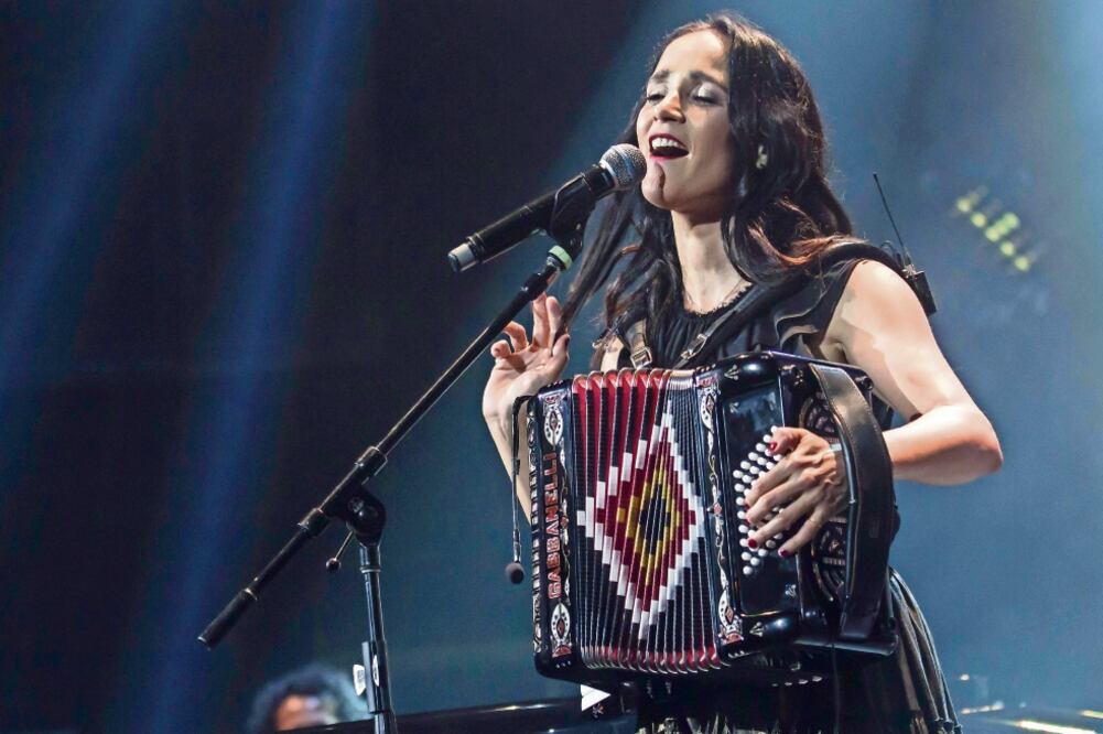 El repertorio de la cantautora estuvo compuesto de 34 canciones (CORTESÍA)