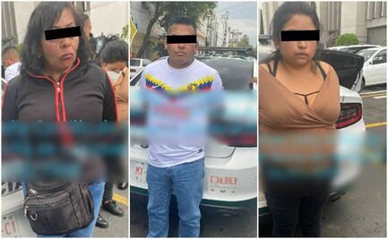 Caen tres que asaltaron a un hombre en calles del Centro Histórico