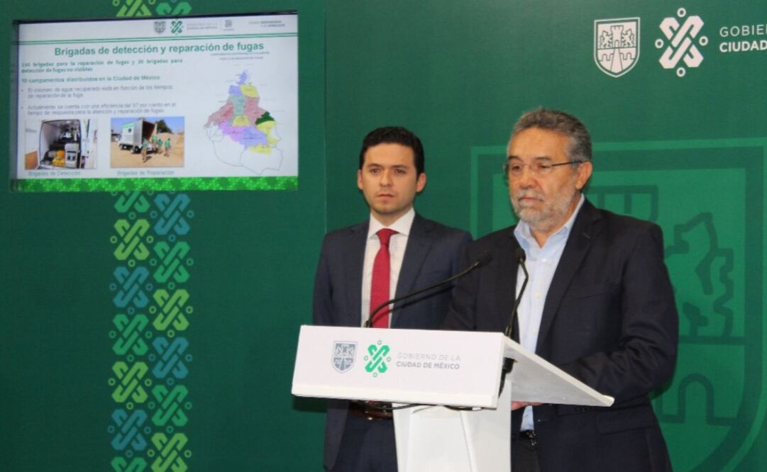 Rafael Carmona, Coordinador General del Sistema de Aguas de la CDMX. Fotografía: ESPECIAL