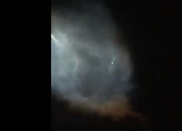 ¿Qué fueron las luces que se vieron en el cielo del noreste mexicano?