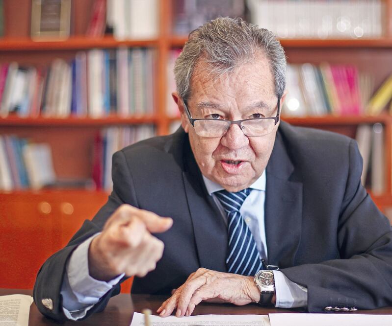 Porfirio Muñoz Ledo, diputado y aspirante a dirigir Morena. Foto: ARCHIVO EL UNIVERSAL