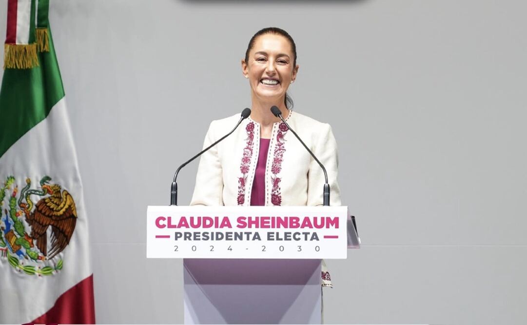 Felicitan a Claudia Sheinbaum por convertirse en la presidenta electa de México. Foto: Tomada de la cuenta de X de @Claudiashein