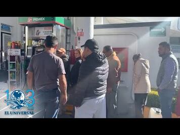Provoca enojo venta de sólo 50 o 100 pesos en gasolinera de Toluca