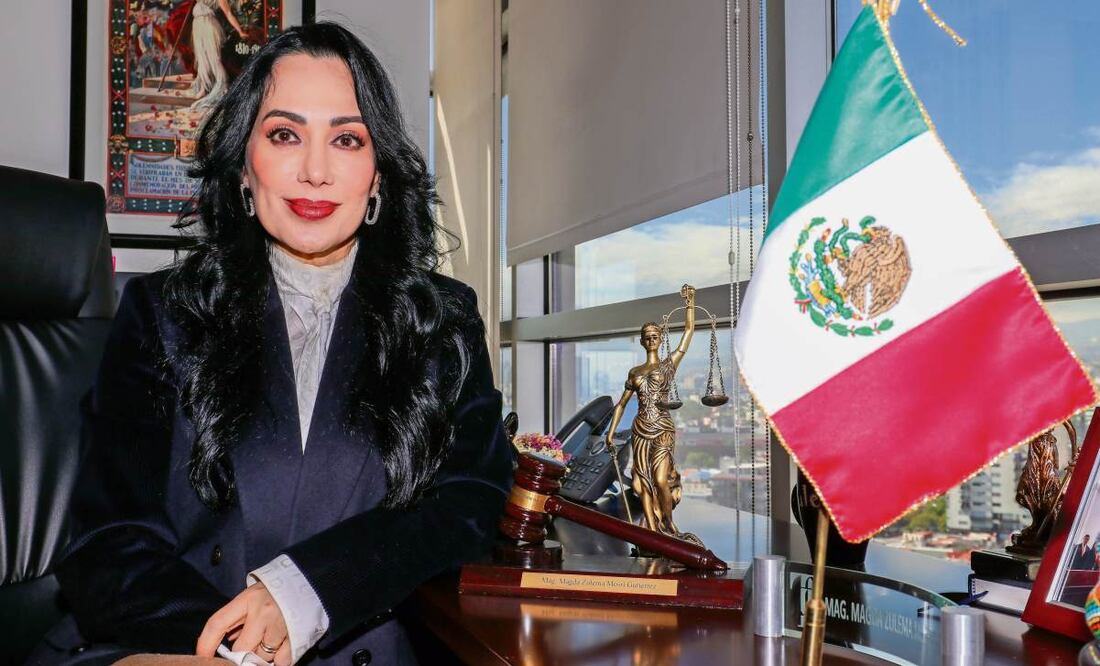 Entrevista | Zulema Mosri Gutiérrez | Magistrada del Tribunal Federal de Justicia Administrativa. (23/01/2025) Foto: Axel Sánchez | El Universal
