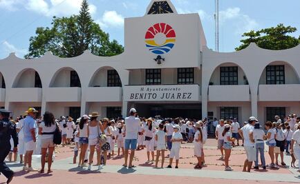 Cancún y Playa del Carmen se pronuncian por la paz