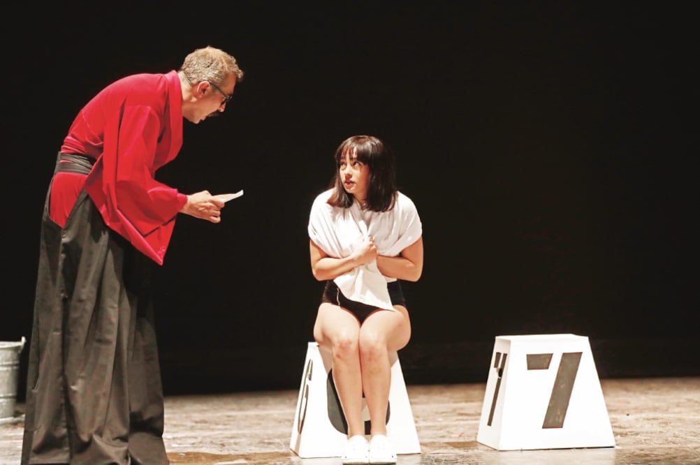 Aunque no es una denuncia, la obra sí expone la violencia. (ALEJANDRA LEYVA. EL UNIVERSAL)