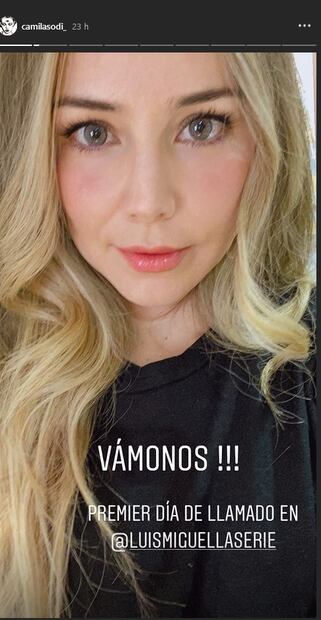 Descubre el drástico cambio de look de Camila Sodi para Luis Miguel la serie