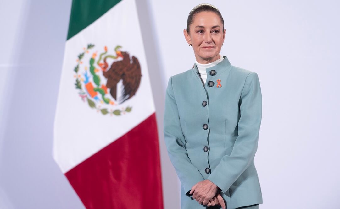 La presidenta Claudia Sheinbaum obtuvo el 73% de aprobación de la ciudadanía en una encuesta publicada por EL UNIVERSAL / Foto: Presidencia