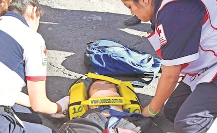 Choque de transporte público deja 10 heridos en Naucalpan