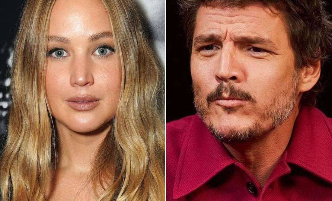 Pedro Pascal y Jennifer Lawrence. Foto: producción El Universal