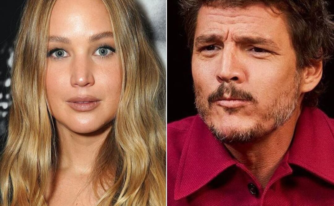 Pedro Pascal y Jennifer Lawrence. Foto: producción El Universal
