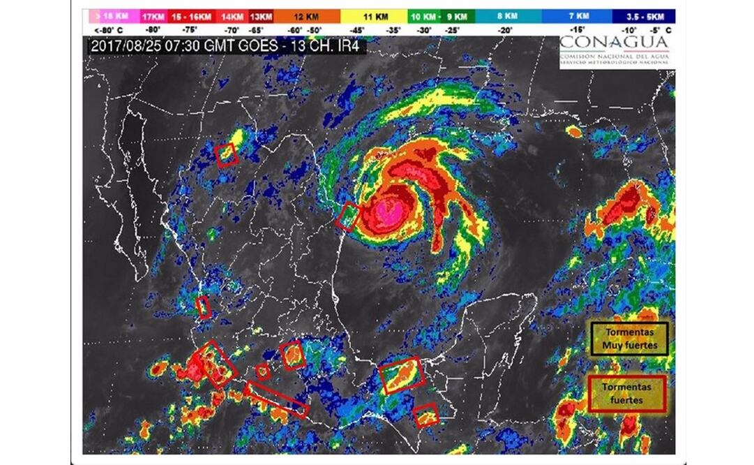 Foto: Tomada de Twitter @conagua_clima