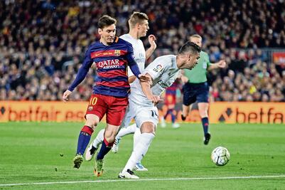 Vulnerar al Real, el reto de Messi