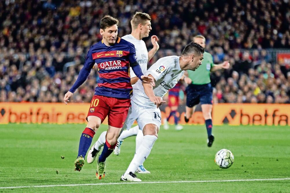 Lionel no ha conseguido vulnerar la meta madridista en los últimos cinco choques de Clásico (ARCHIVO. EL UNIVERSAL)