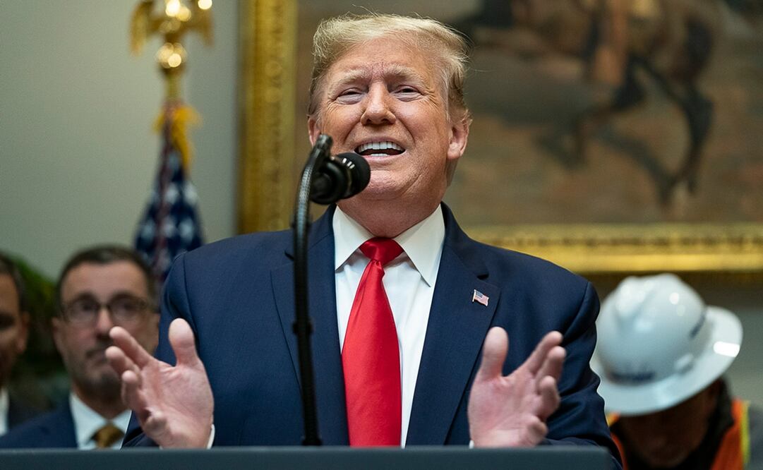 Donald Trump, presidente de Estados Unidos. Foto: EFE