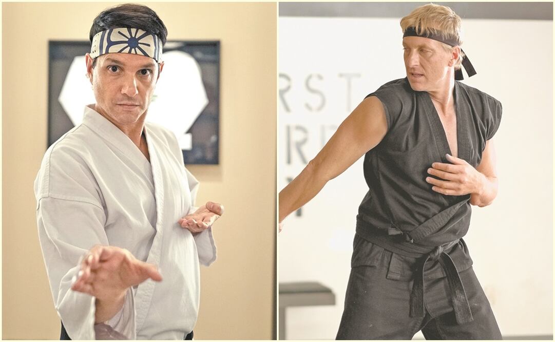 Ralph Macchio y Williams Zabka estelarizan Cobra Kai. Foto: NETFLIX