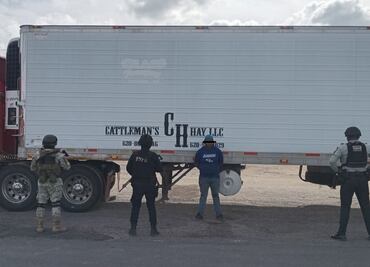 Operativo Blindaje Guanajuato: recuperan tráiler con 20 toneladas de manzana que había sido robado; hay un detenido