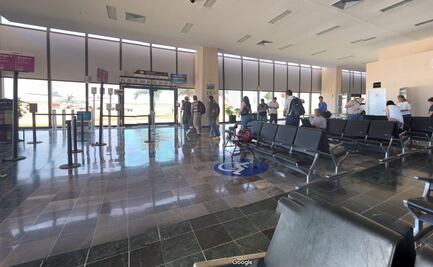 Ante mal clima cierran temporalmente Aeropuerto de Los Mochis