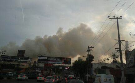 Controlan incendio en Vaso Regulador “El Cristo”, Edomex
