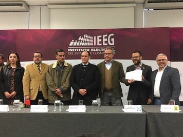 Partidos registran coaliciones para contender por gubernatura de Guanajuato