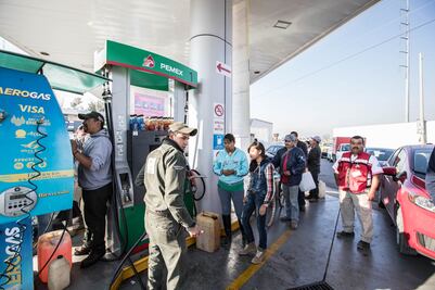 Falta de gasolina igualó al consumo de la CDMX