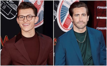 Tom Holland y Jake Gyllenhaal desafían la gravedad con "t-shirt challenge"