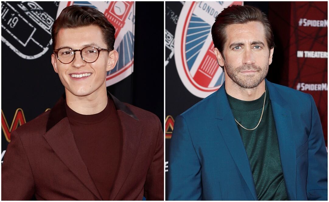 Tom Holland y Jake Gyllenhaal. Foto: Archivo EFE 