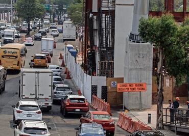L3 del Cablebús quita espacio a peatones en Constituyentes