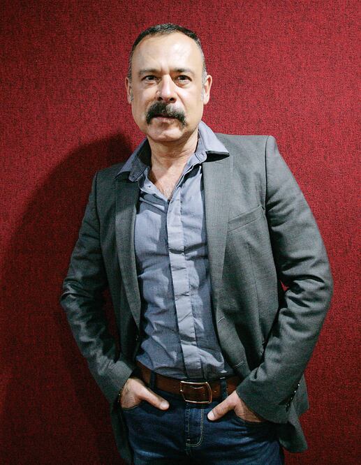 El histrión da vida a Joaquín Guzmán en el filme que llega este viernes (IVAN STEPHENS. EL UNIVERSAL)