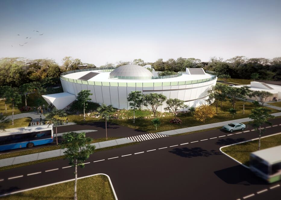 Render of the completed project - Image: COURTESY